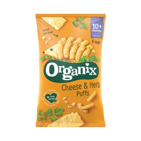 Organix Cheese & Herb Puffs Multipack